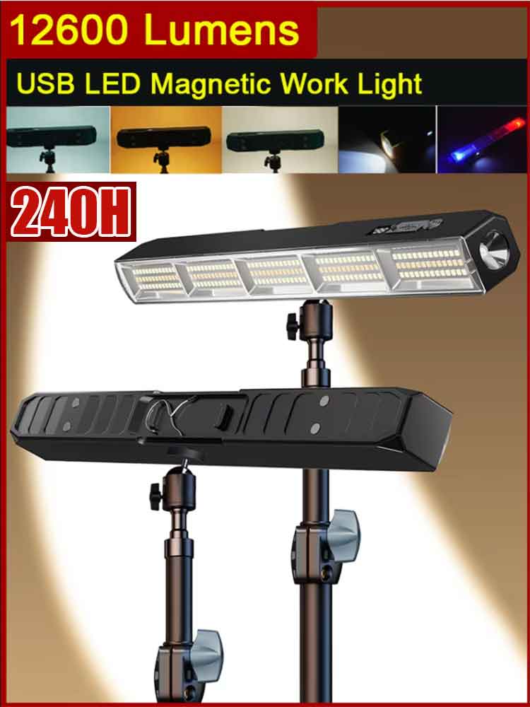 Renewable Energy Sources - Barra de Luz LED Magnética de