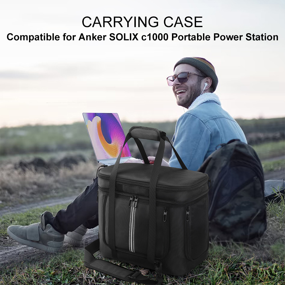 Anker Power Station Solix C1000 - Estuche de transporte para estación de