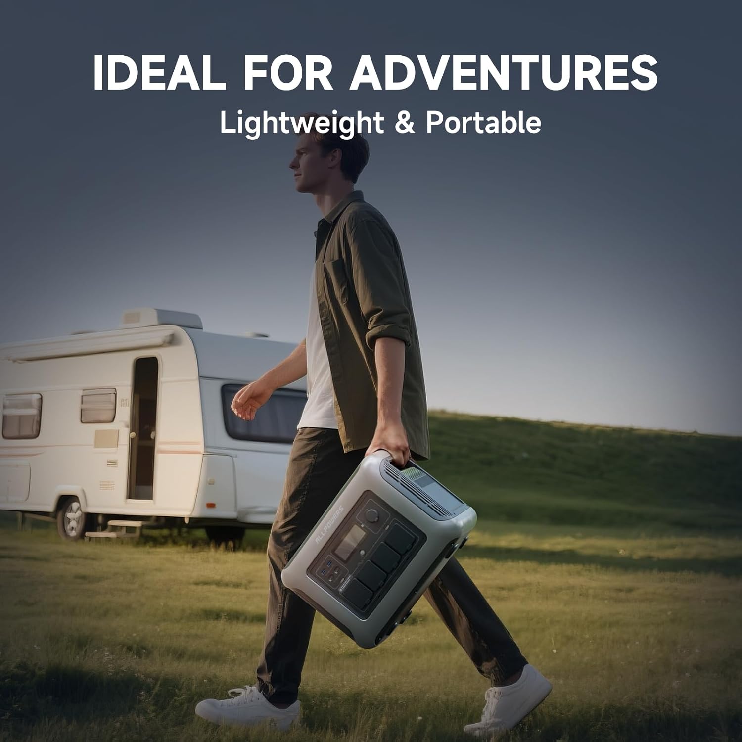 Rv Solar Kit 400W - Generador Solar ALLPOWERS R1500 LITE, Estación