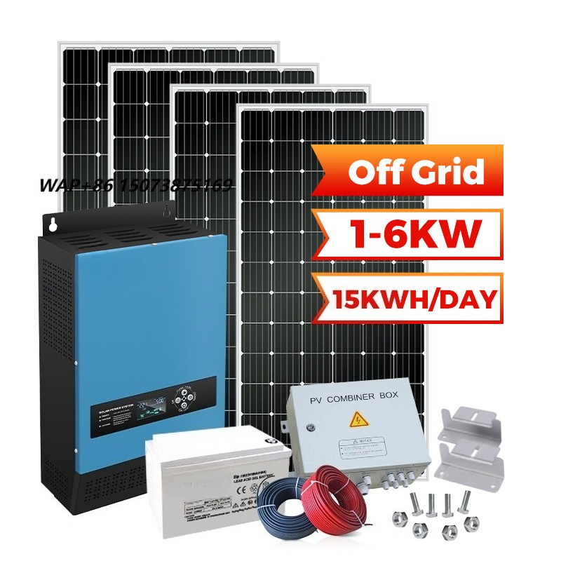Rv Solar Kit 400W - Kit Solar Híbrido de 6 kW