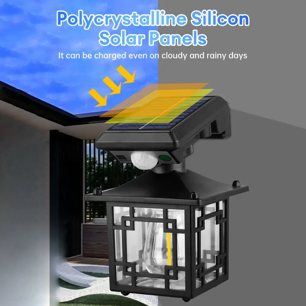 Lámpara Solar Retro para Pared - Waterproof Junction Box Solar reseña y precio