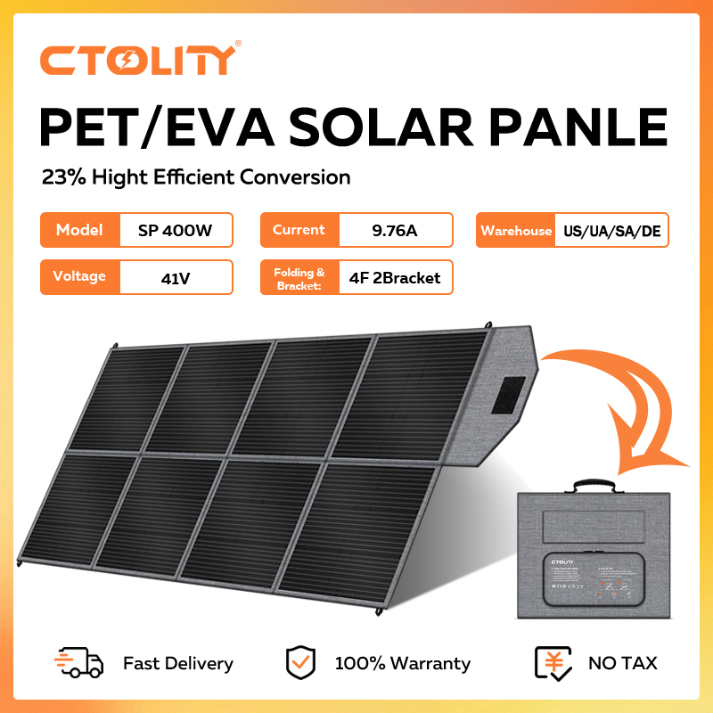 CTOLITY-Panel Solar portátil d - Rv Solar Kit 400W reseña y precio
