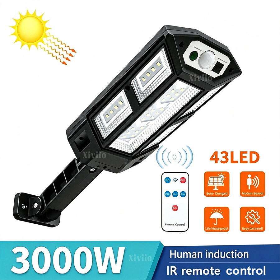 Luces de calle solares de 3000 - Waterproof Junction Box Solar reseña y precio