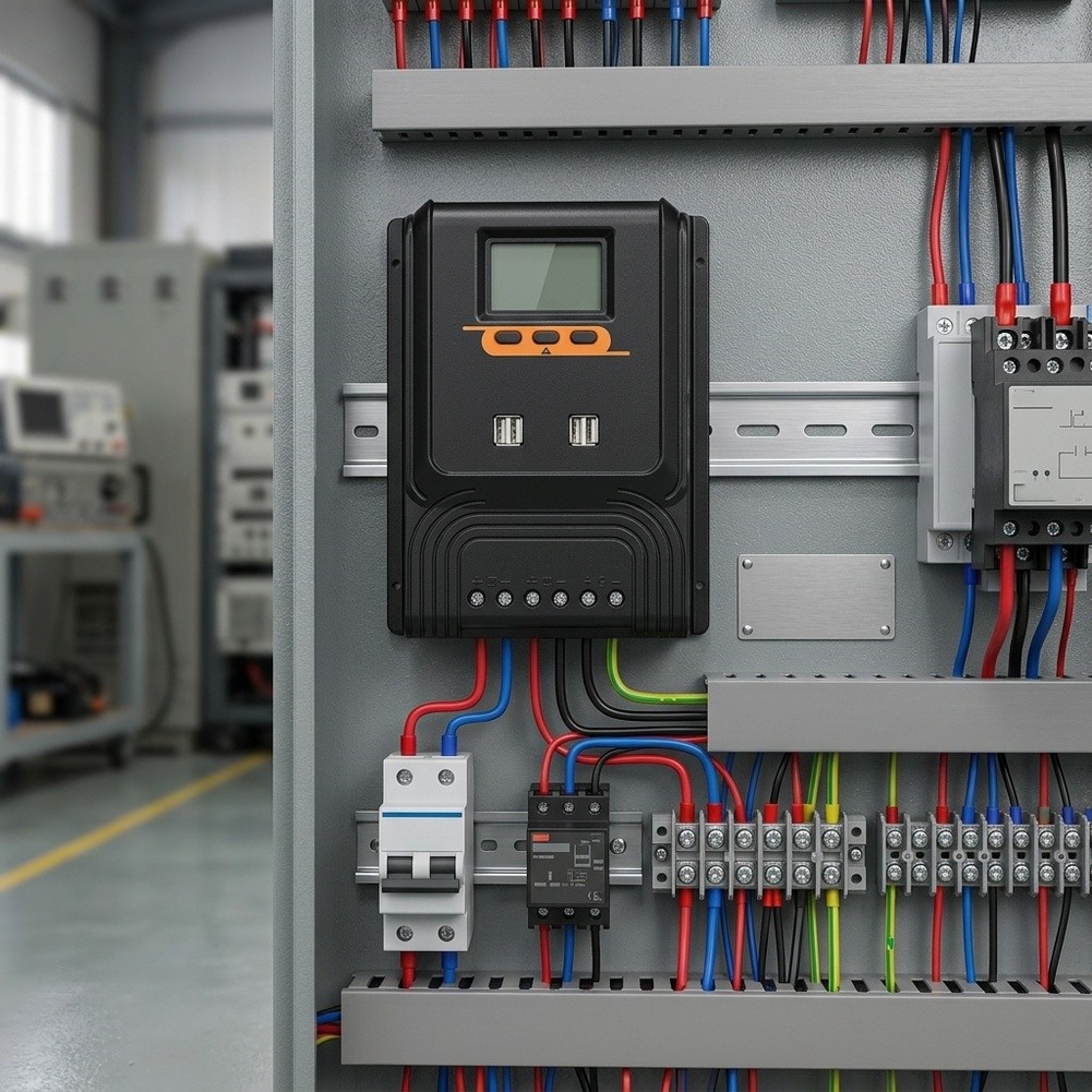 Controlador de Carga Solar PWM - Renewable Energy Project reseña y precio