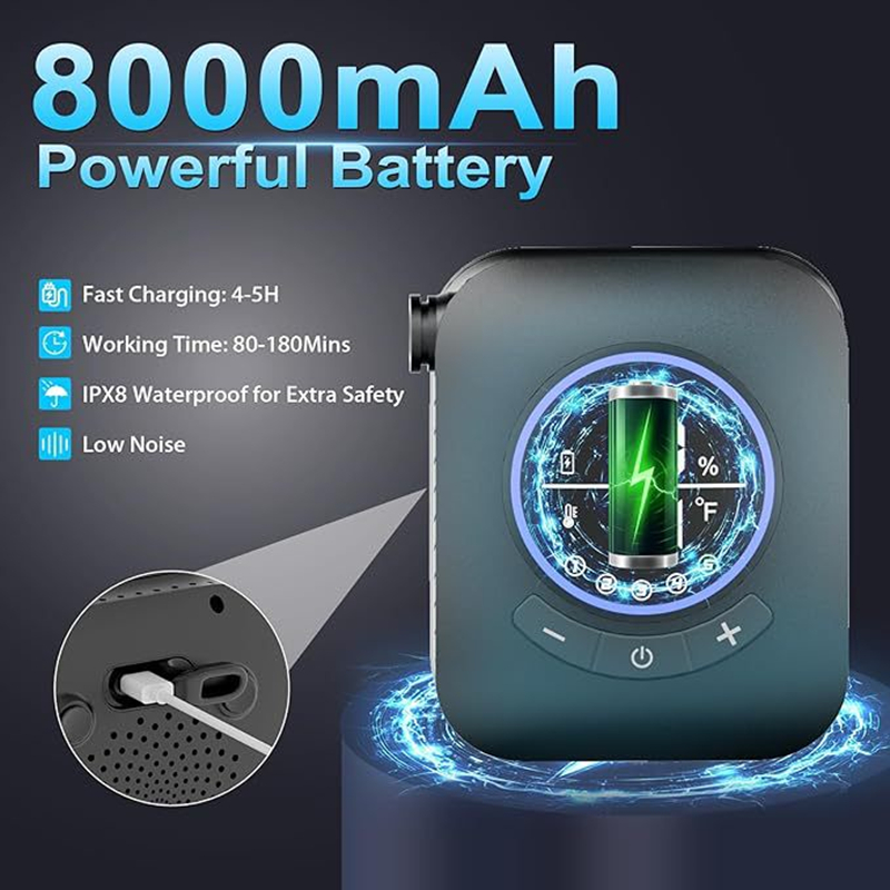 Ducha de Camping 3,6 V 8000mAh - Renewable Energy Sources reseña y precio