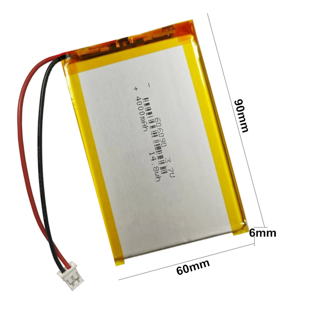 1-10 Uds 3,7 V 4000mAh 606090  - Renewable Energy Sources reseña y precio
