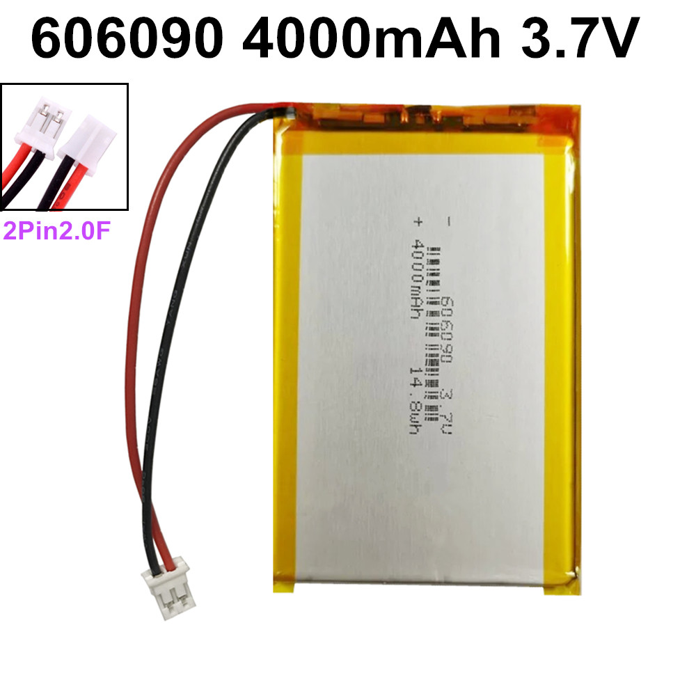 1-10 Uds 3,7 V 4000mAh 606090  - Renewable Energy Sources reseña y precio