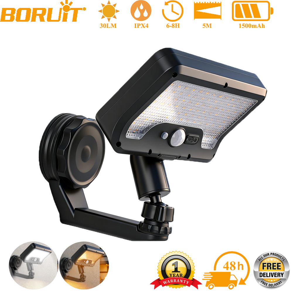 Luces Solares con Sensor de Mo - Waterproof Junction Box Solar reseña y precio