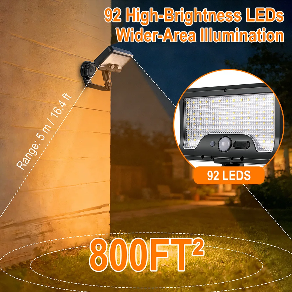 Luces Solares con Sensor de Mo - Waterproof Junction Box Solar reseña y precio