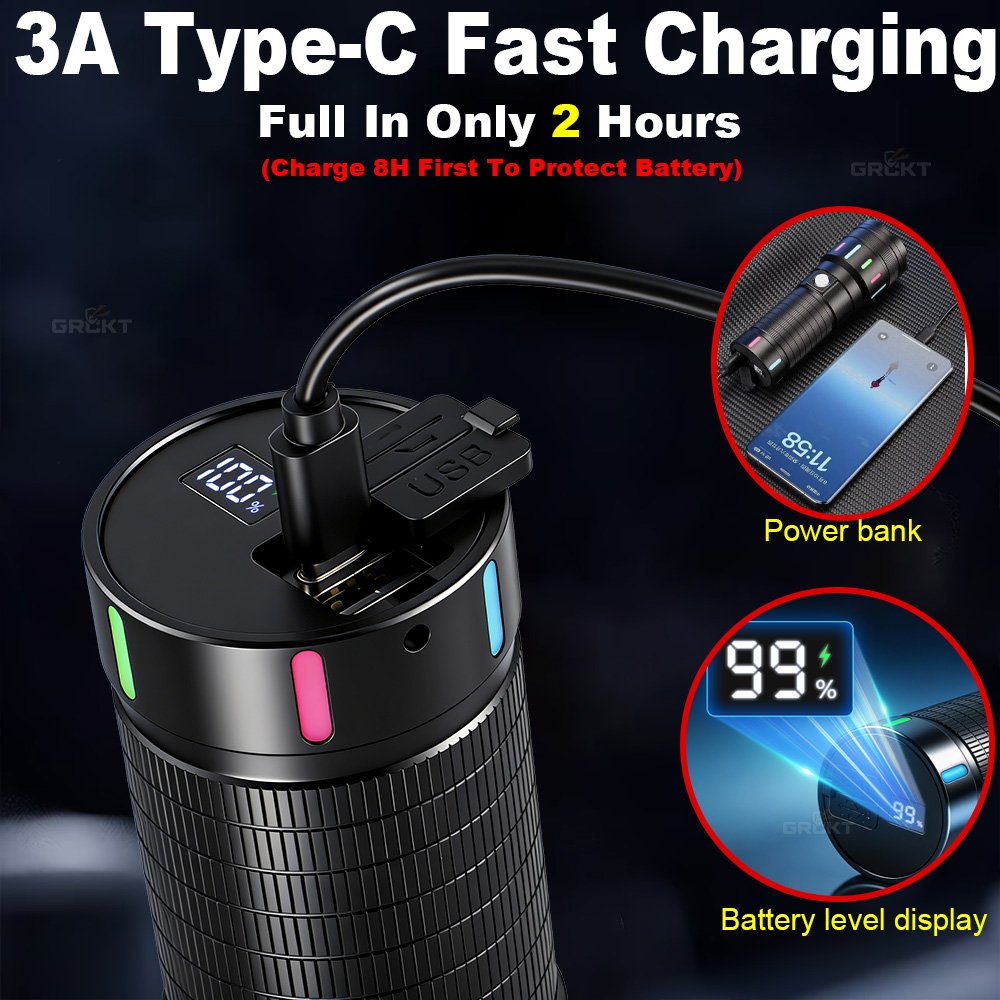 Linterna LED de alta potencia  - Renewable Energy Sources reseña y precio