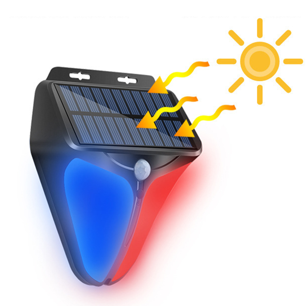 Alarma Solar Exterior con Luz, - Waterproof Junction Box Solar reseña y precio